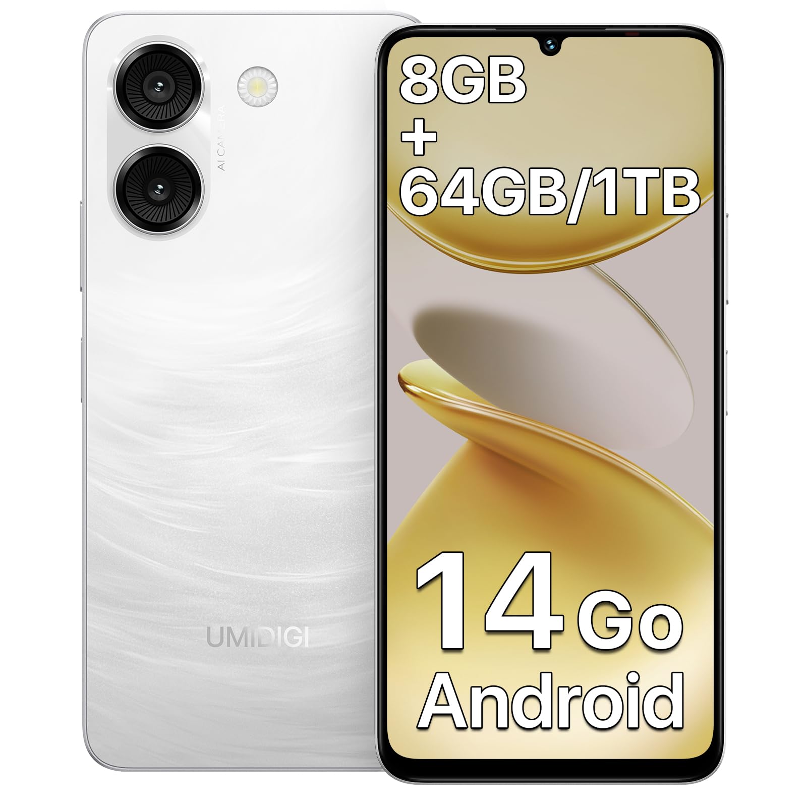 UMIDIGI Note 90A Android Phone, 8+64GB/TF 1TB Expend Octa-Core UMIDIGI Note 90A Android Phone, 8+64GB/TF 1TB Expend Octa-Core